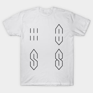 How to Draw the Cool Pointy Super S Letter School Meme T-Shirt